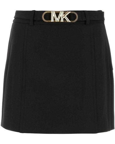 michael kors womens black shorts|Michael Kors skirts for women.